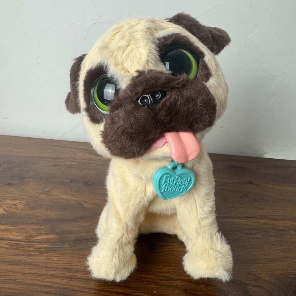 FurReal Friends JJ My Jumpin' Pug Pet Animated‎ Interactive Dog
